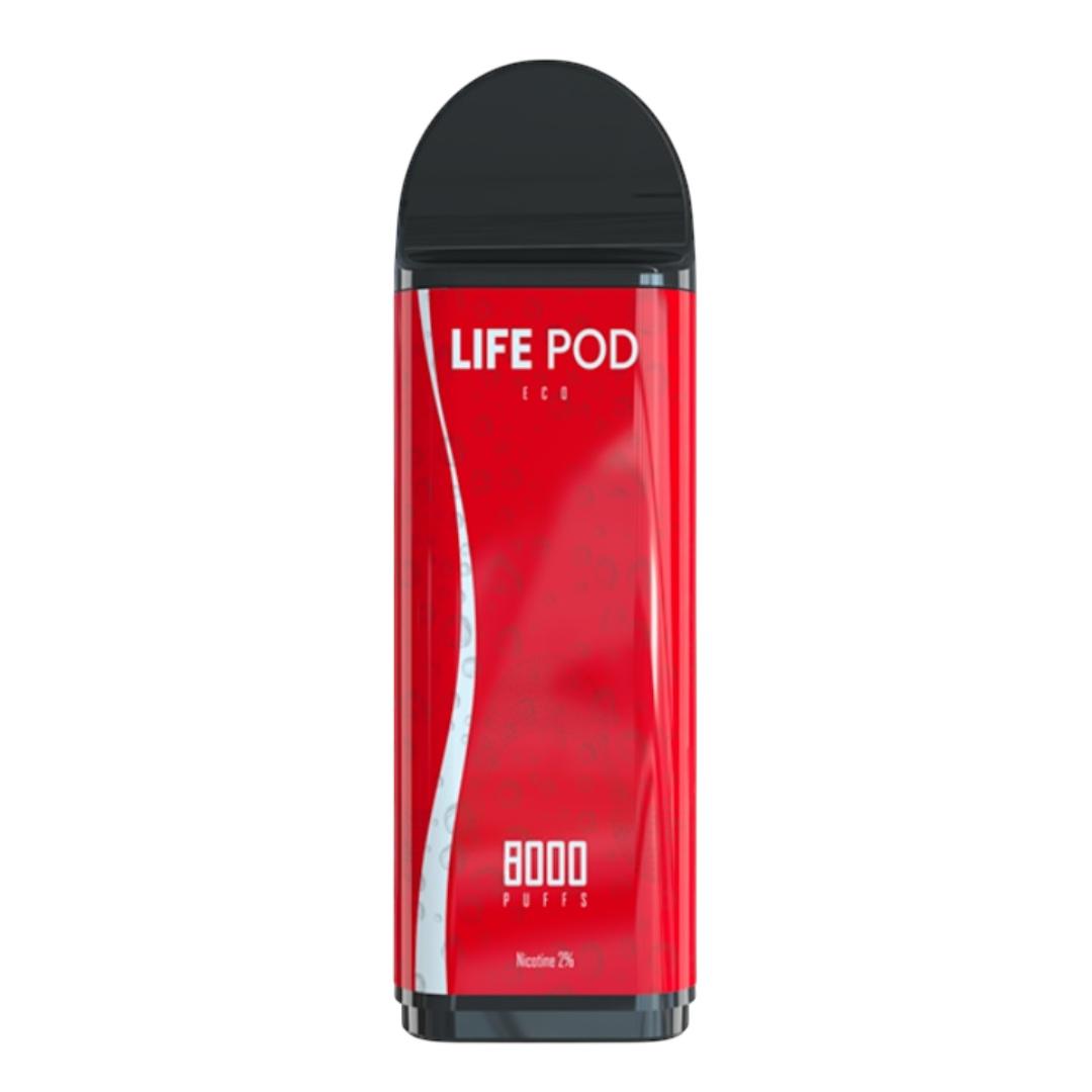 CAIXA CARTUCHO LIFE POD ECO PRO 8000 PUFFS - 10 UNIDADES CAIXA CARTUCHO LIFE POD ECO PRO 8.000 PUFFS - 10 UNIDADES - Imagem 1
