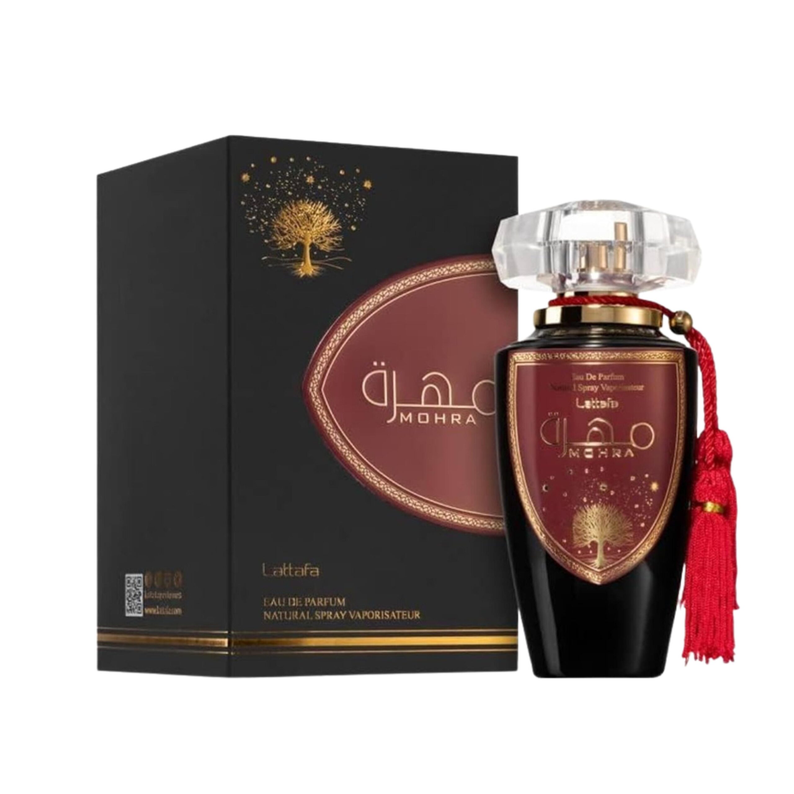ATACADO LATTAFA MOHRA BLACK LATTAFA MOHRA BLACK (EDP) - 100ML - PERFUME UNISEX - Imagem 1