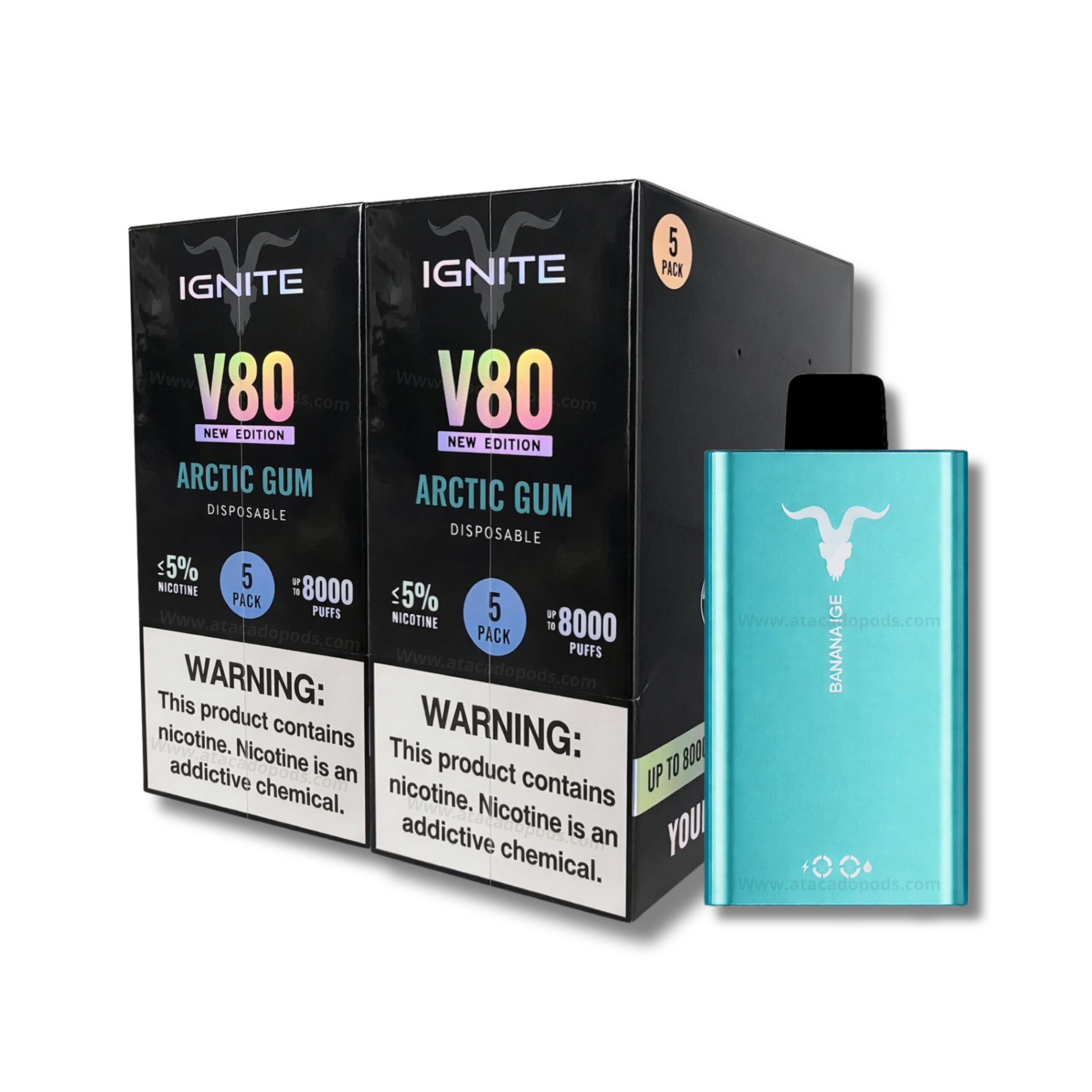 CAIXA IGNITE V80 NE T.BLUE – 10 UNIDADES