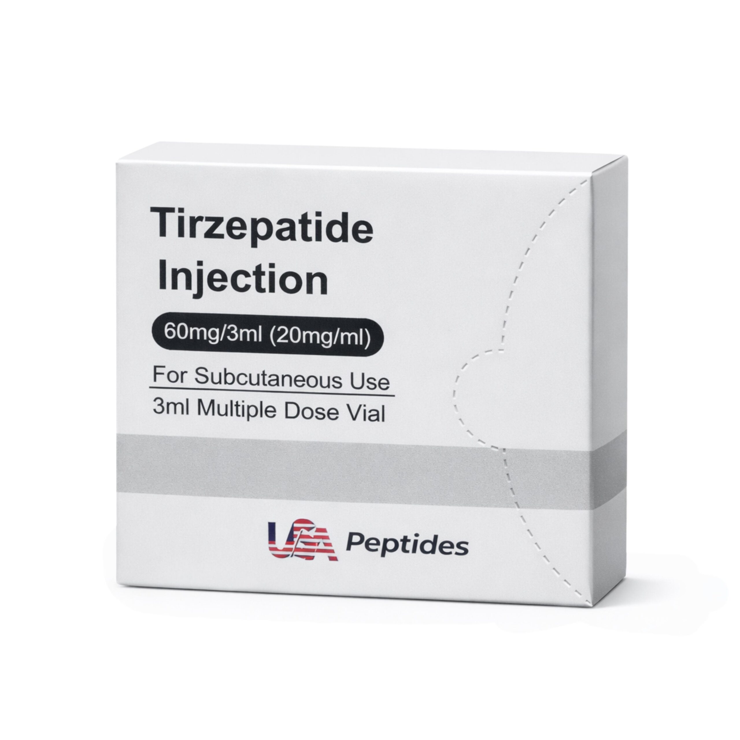 USA PEPTIDES / TIRZEPATIDE 60MG / 03ML